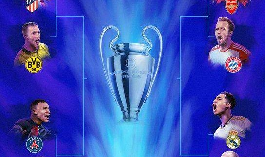 欧冠解签：皇城对决看到腻，巴萨巴黎谁赢直通决赛？